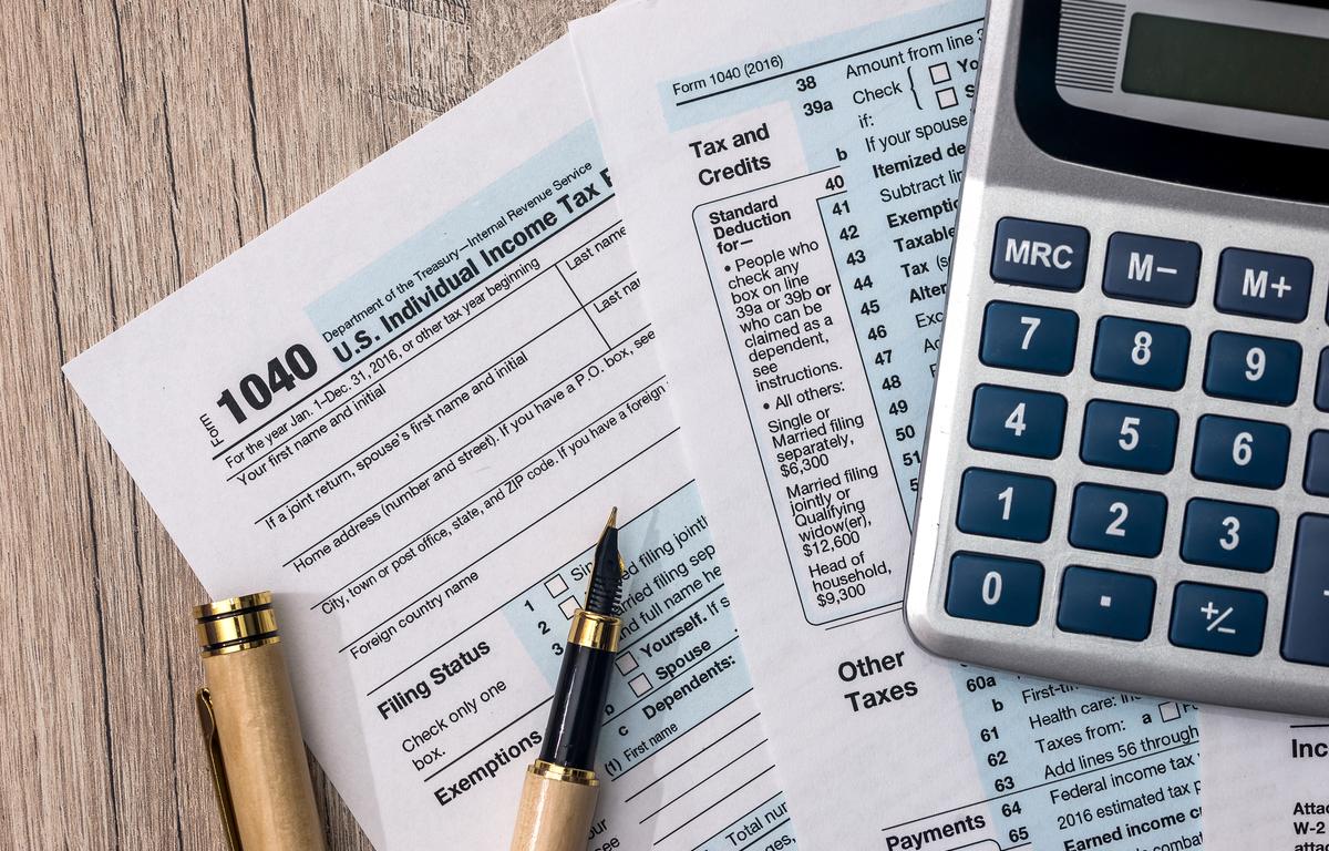 Tax preparation documents example